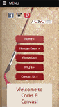 Mobile Screenshot of corksandcanvasmn.com